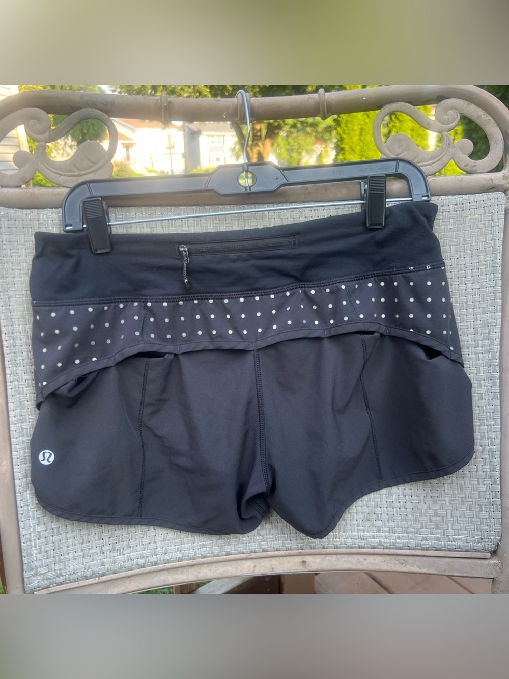 Lululemon Speed Short Reflective Dots Special Edition Sz 6 Swift Stretch